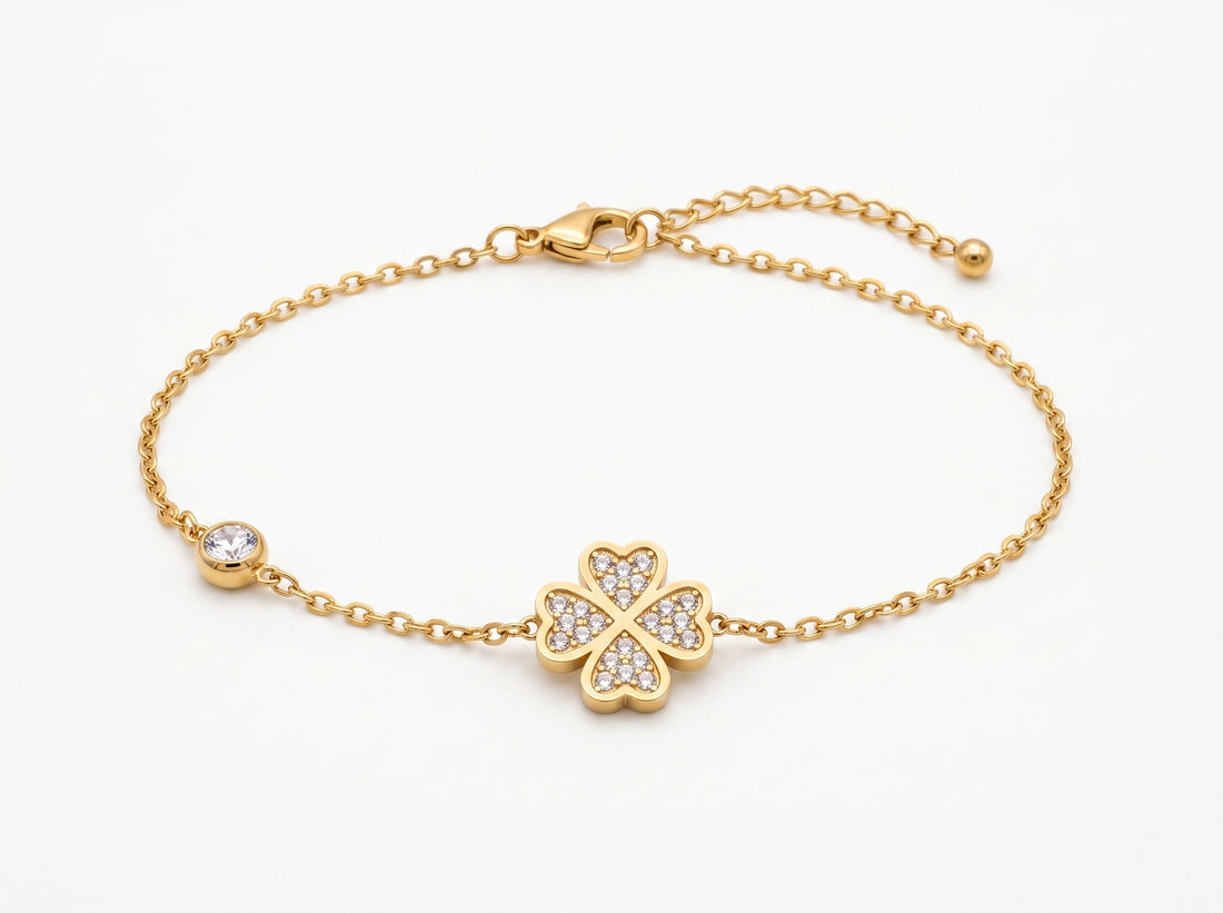 Ladies Bracelet - Diamond-Cut Gold Chain