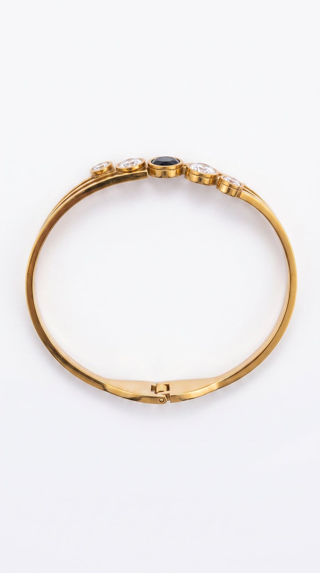 Ladies Bracelet - Elegant Gold Bangle
